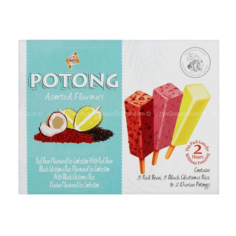 Kings Foam Ice Potong Ice Cream 60ml x 8