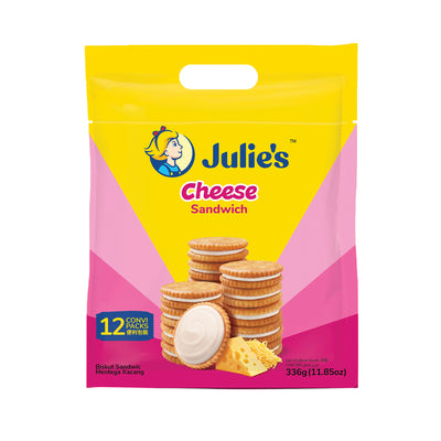 Julie's Cheese Sandwich Biscuits 336g
