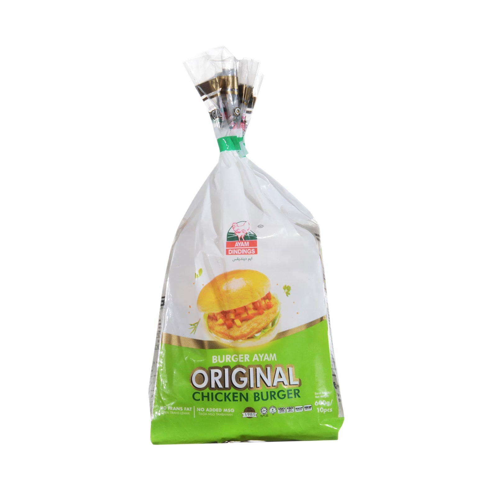 AYAM DINDINGS CHICKEN BURGER 600G  *1