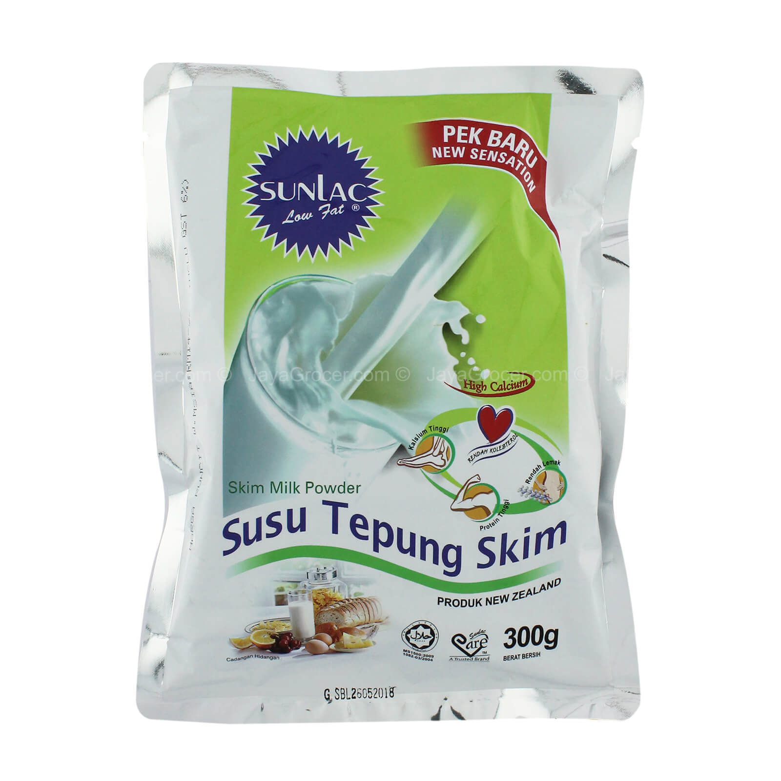 Sunlac Instant Skim Milk Powder 300g – Jaya Grocer | The Starling