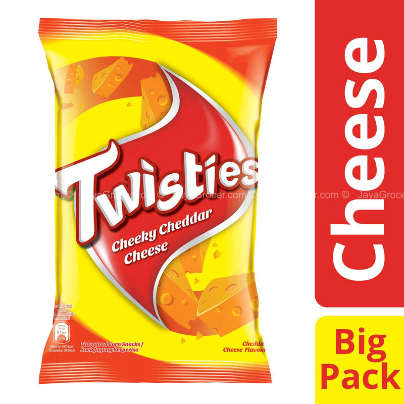 Twisties Cheeky Cheddar Cheese Corn Snack 140g