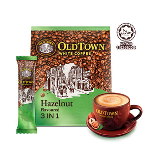 Old Town Hazelnut Flavoured Instant 3-in-1 Premix White Coffee 31.6g x 15