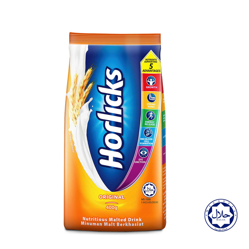 Horlicks Original Malted Drink Refill Pack 360g