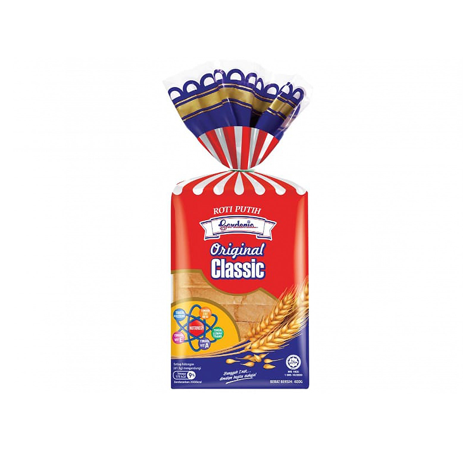 Gardenia Original Classic White Bread 400g – Jaya Grocer | The Starling