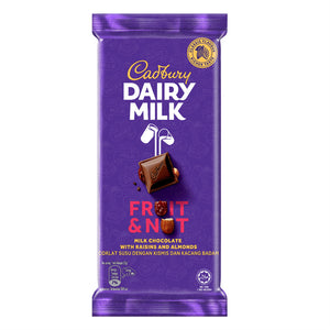 Cadbury Dairy Milk Fruit and Nut Chocolate Bar 130g