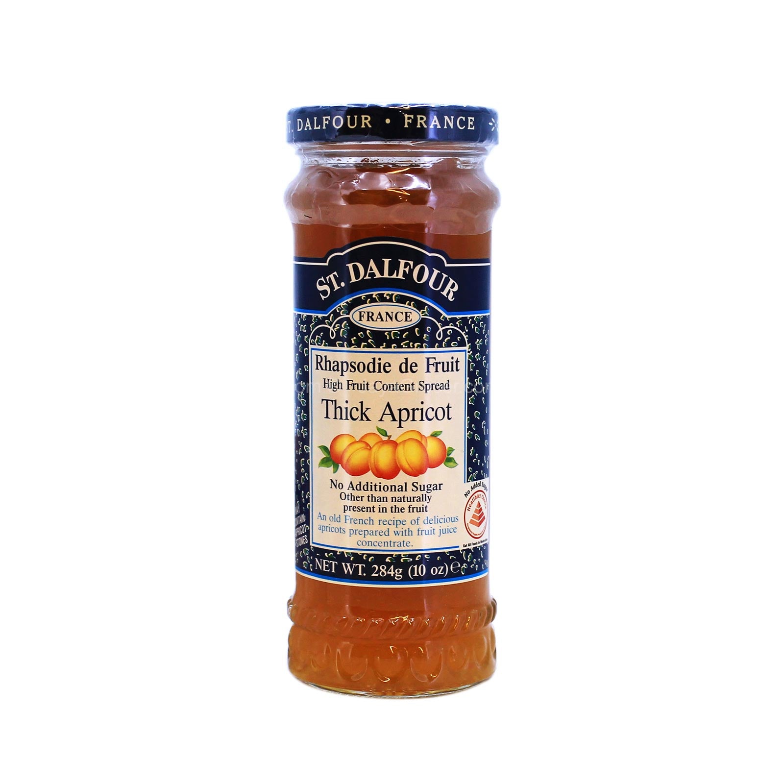 St Dalfour Apricot Fruit Spread 284g