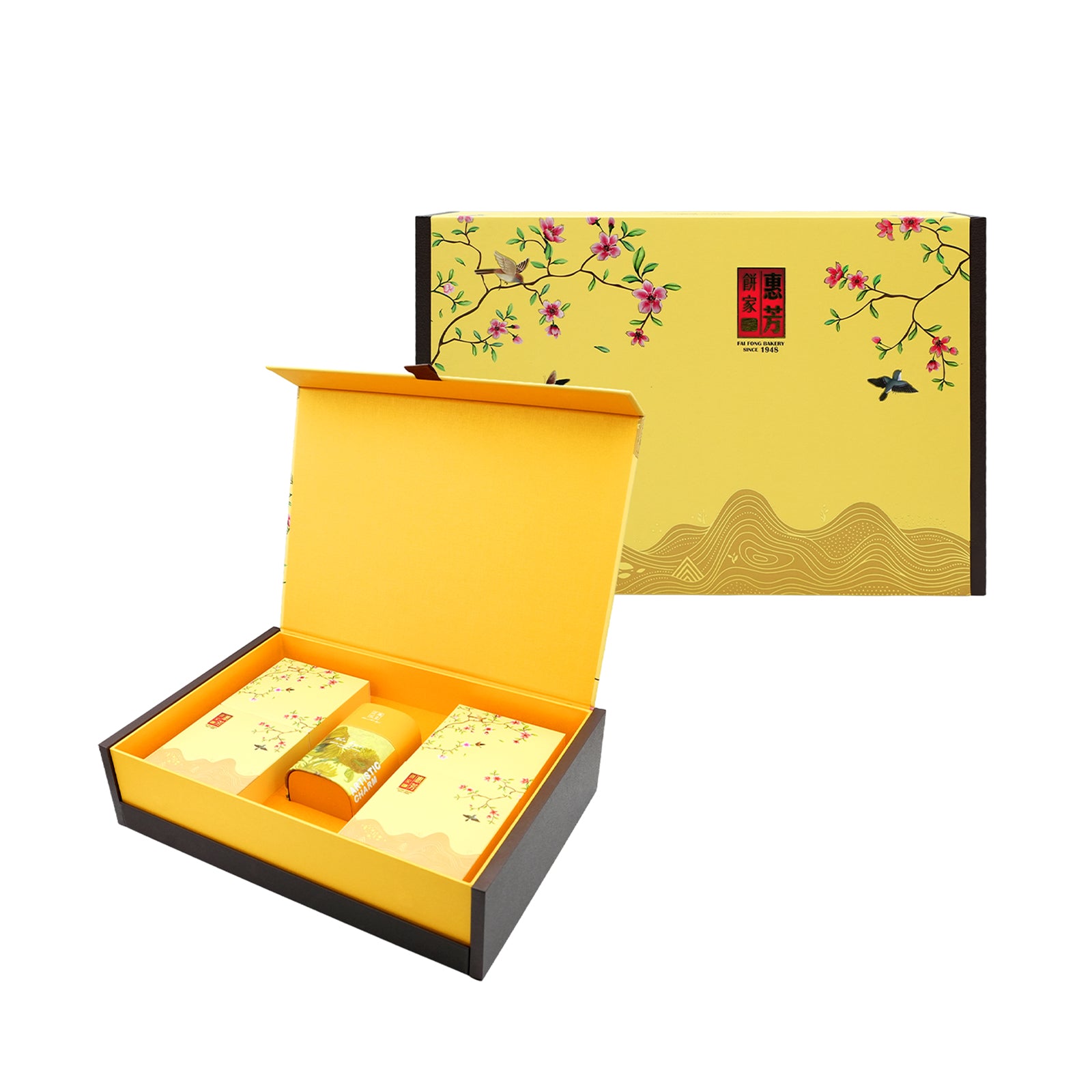Fai Fong Happines Premium Mooncake Gift Set 180g x 4