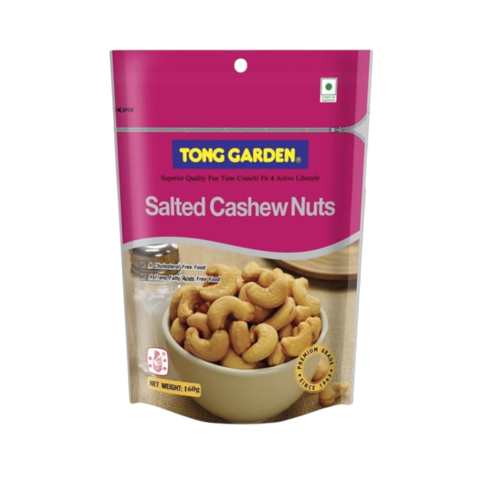 Tong Garden Saled Cashew Nuts 160g