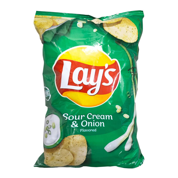 Lays Cream and Onion Flavoured Potato Chip (US) 184g (highest price)