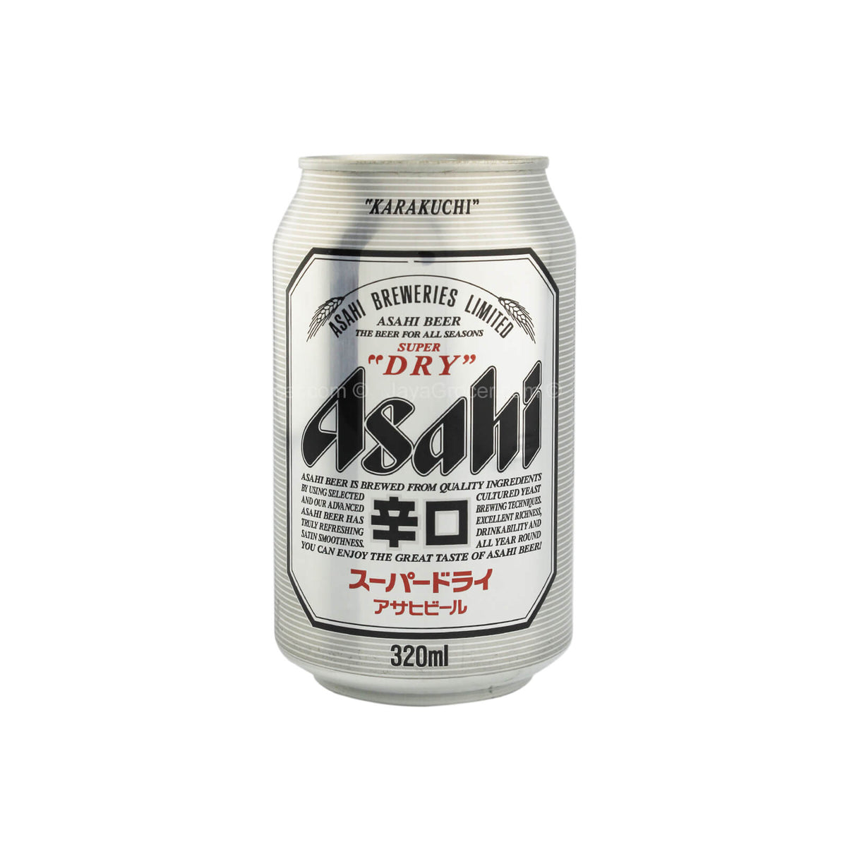 Asahi Super Dry Beer Can 350ml