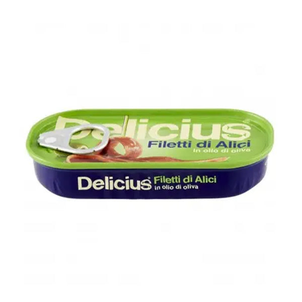 Delicius Anchovy In Olive Oil 46g
