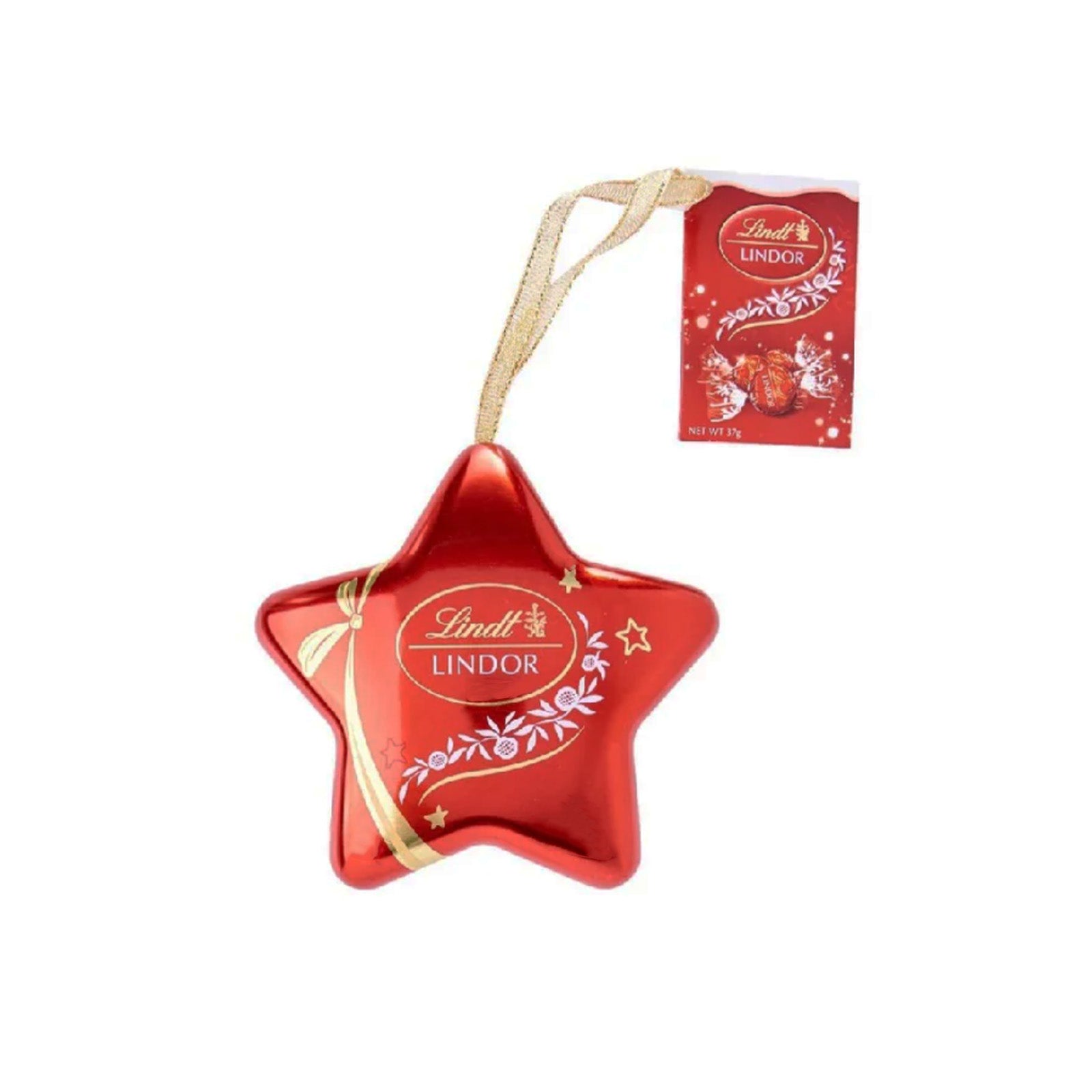 Lindt Lindor Milk Mini Star Tin 37g