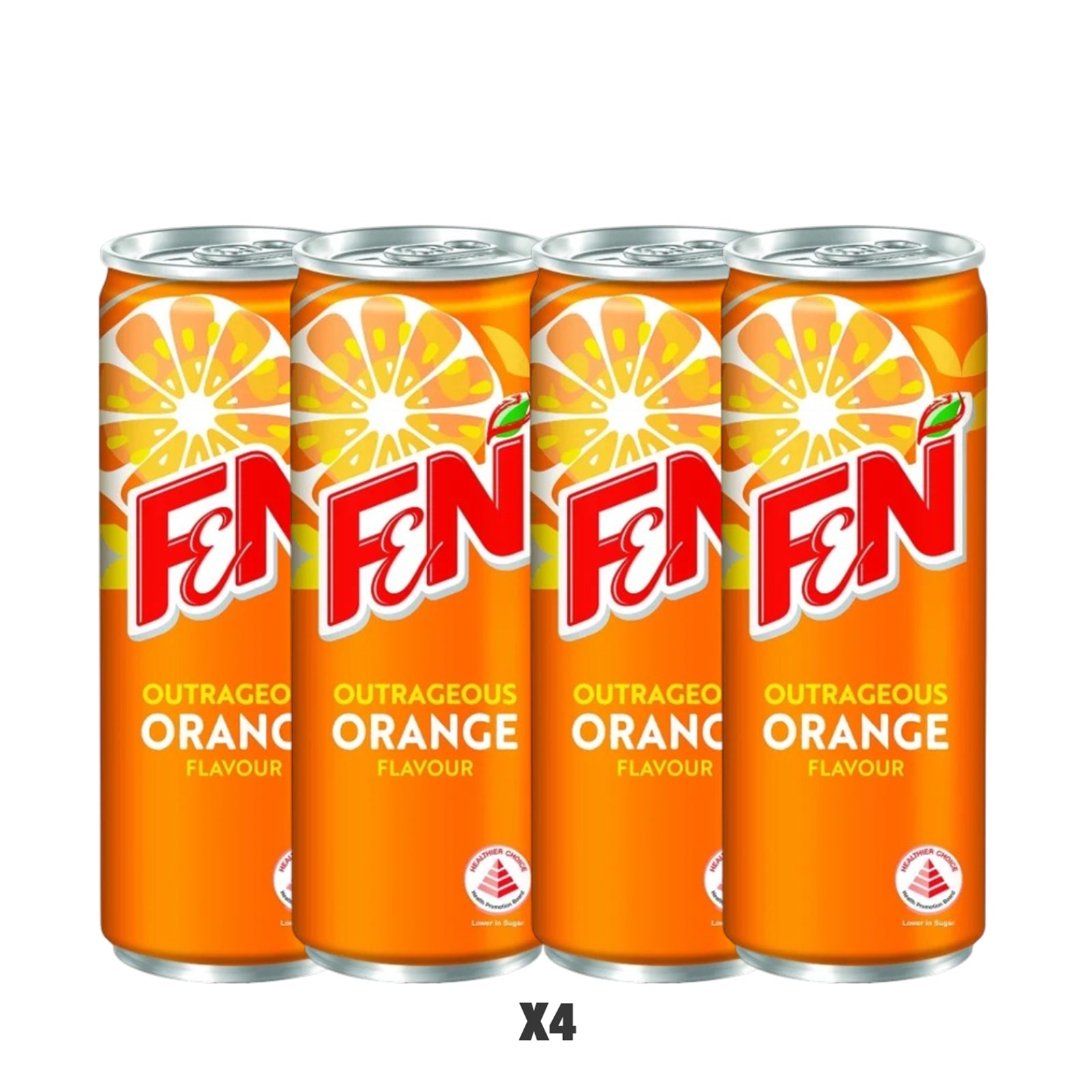 F&N Orange Soft Drink Can 325ml