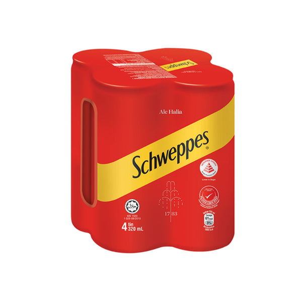 Schweppes Dry Ginger Ale Can 320ml (highest price)