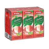 Drinho Lychee Flavoured Drink 250ml x 6