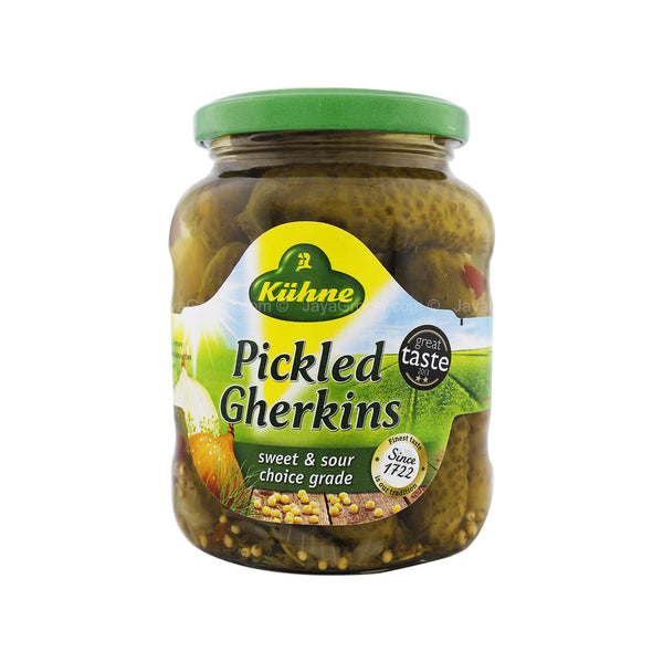 Kuhne Pickled Gerhkin 370ml (highest price)