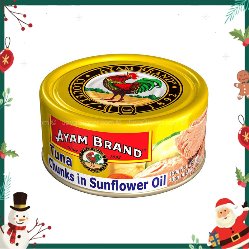 Ayam Brand Tuna Chunk in Sunflower Oil 150g