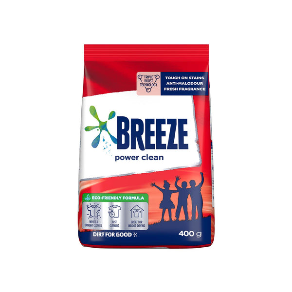 Breeze Detergent  Powder Power Clean 400g