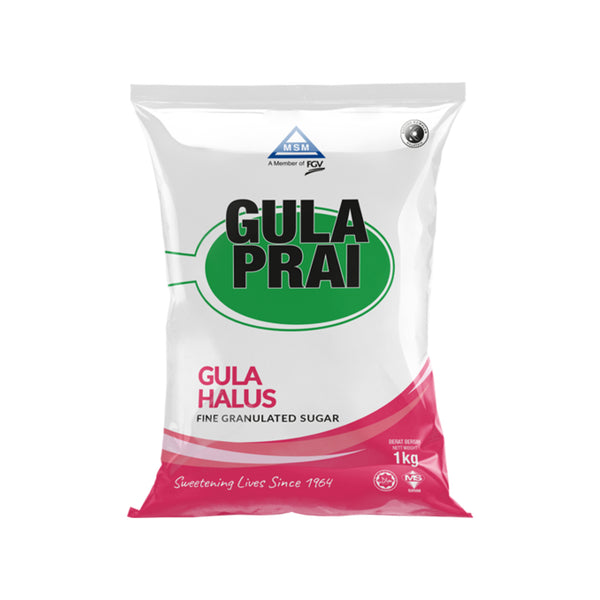 Gula Prai Fine Granulated Sugar 1kg (highest price)