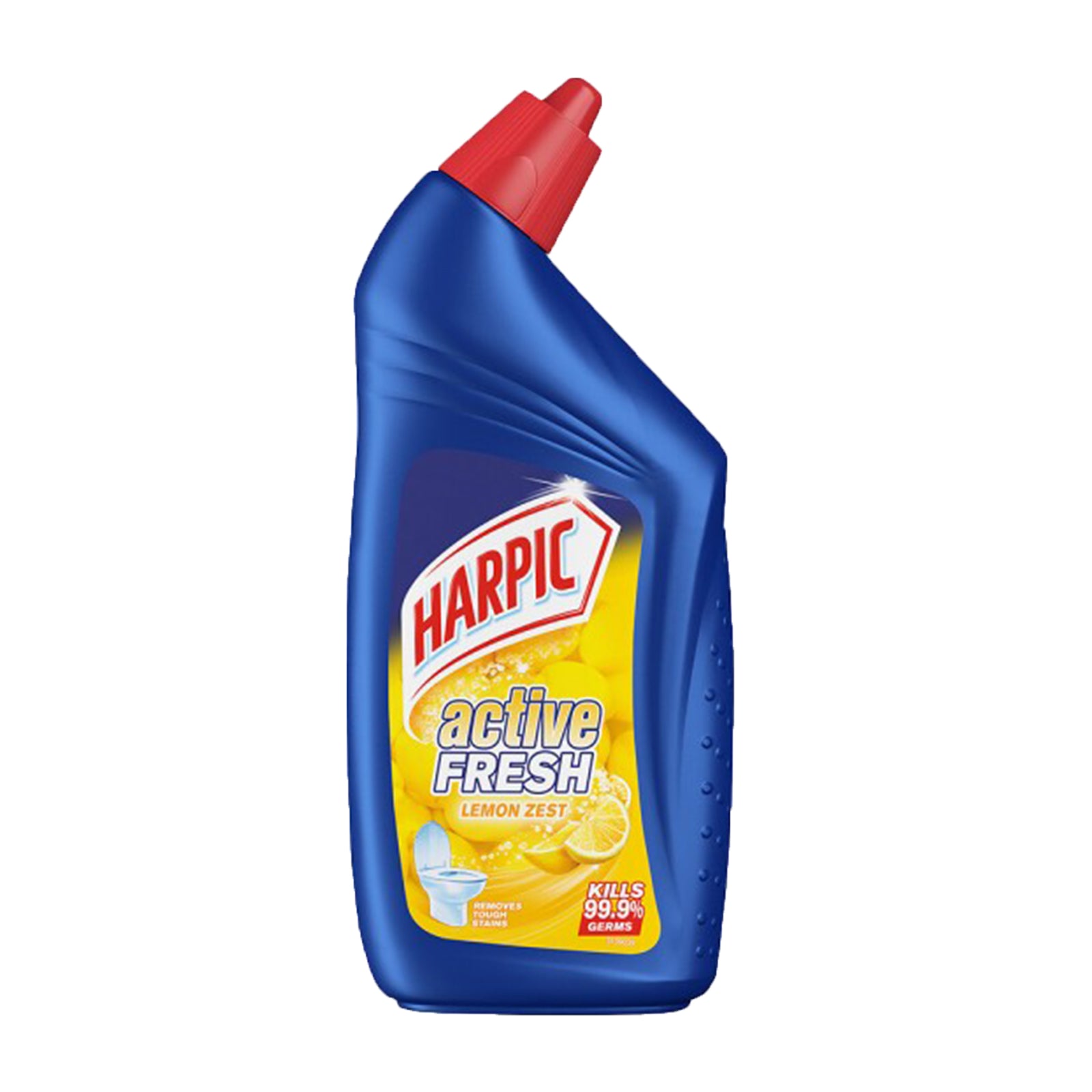 Harpic Active Cleaning Lemon Zest Liquid Toilet Cleaner 500ml x 2