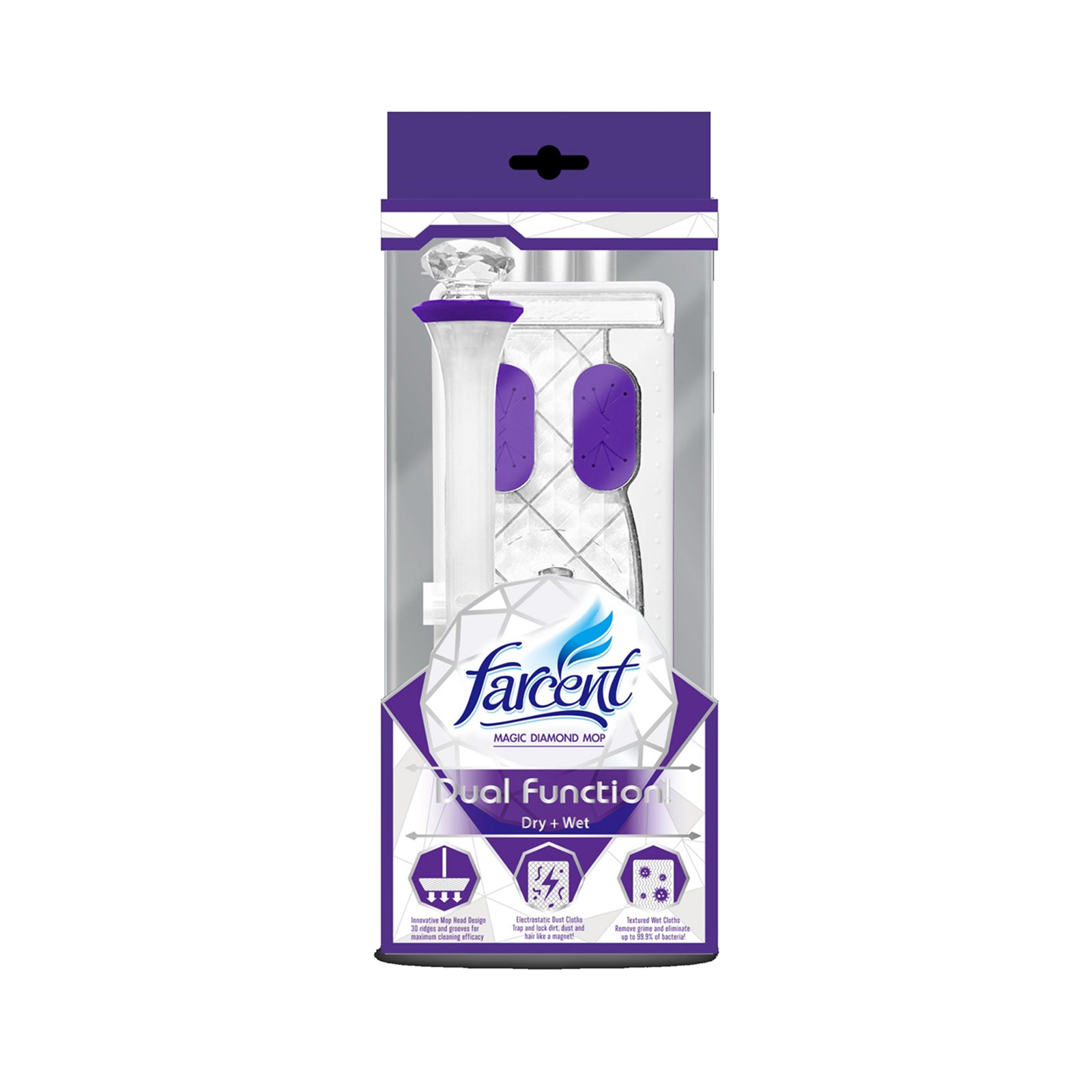Farcent Magic Diamond Mop Set 1Unit