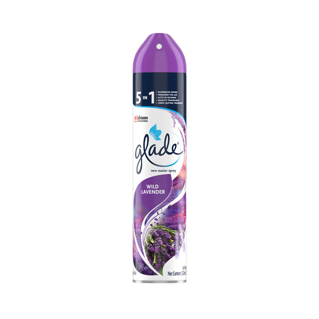 Glade Wild Lavender Air Freshener Spray 320ml