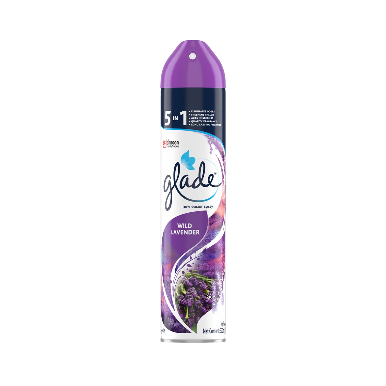 Glade Wild Lavender Air Freshener Spray 320ml