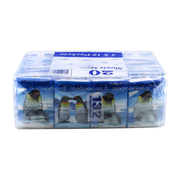 Premier Pocket Tissue 5 x 12 pack (highest price)