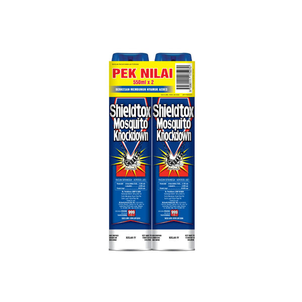 Shieldtox Aerosols FIK 550ml x 2 (highest price)