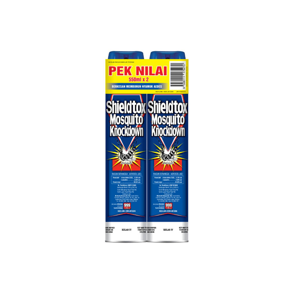 Shieldtox Aerosols FIK 550ml x 2