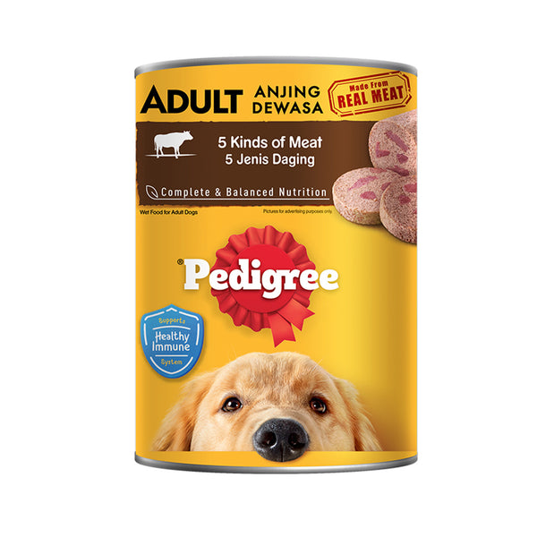 Pedigree Home Style 5 Kinds of Meat Wet Dog Food 400g (highest price)