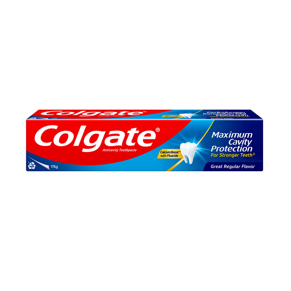Colgate Maximum Cavity Protection Great Regular Mint Toothpaste 175g