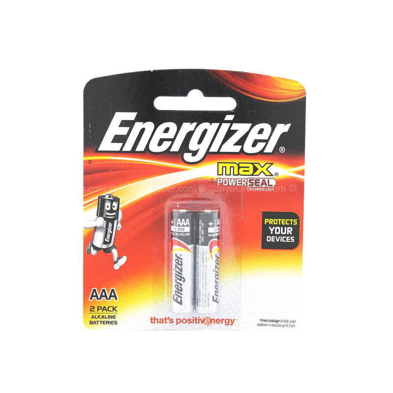 Energizer E92 BP2 AAA Baterries 1pack