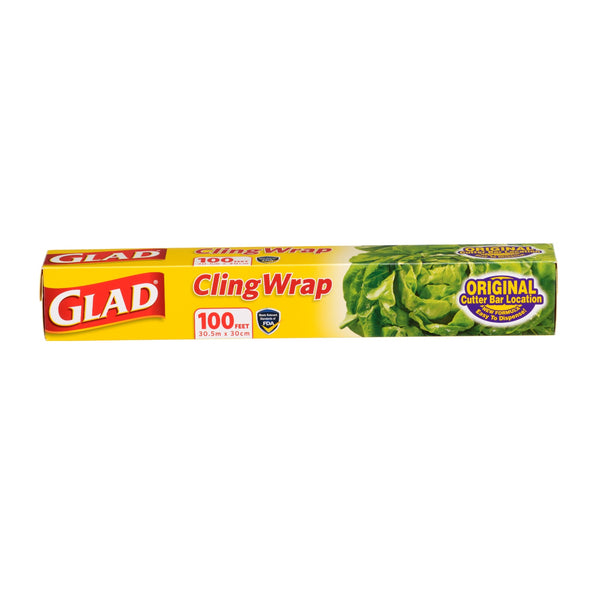Glad Cling Wrap 100feet 30.5m x 30cm 1unit (highest price)