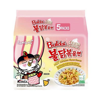 Samyang Buldak Hot Chicken Carbonara Ramen 140g