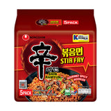 Nongshim Shin Stir Fry Ramyun Instant Noodles 120g x 5