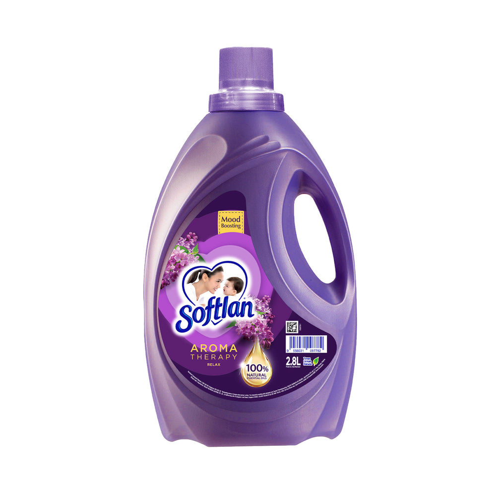 Softlan Aroma Therapy Relax Purple Fabric Softener 2.8L