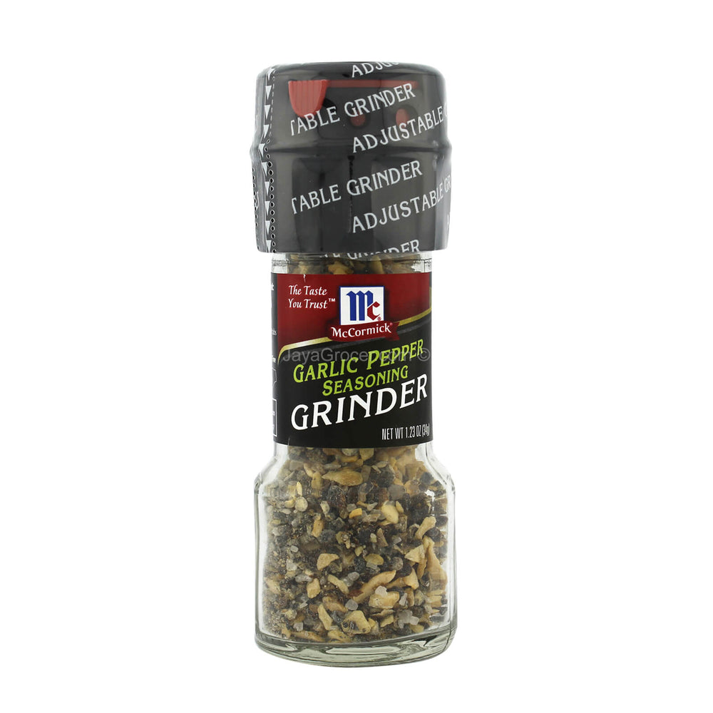 Mccormick Garlic Pepper Seasoning Grinder  34g