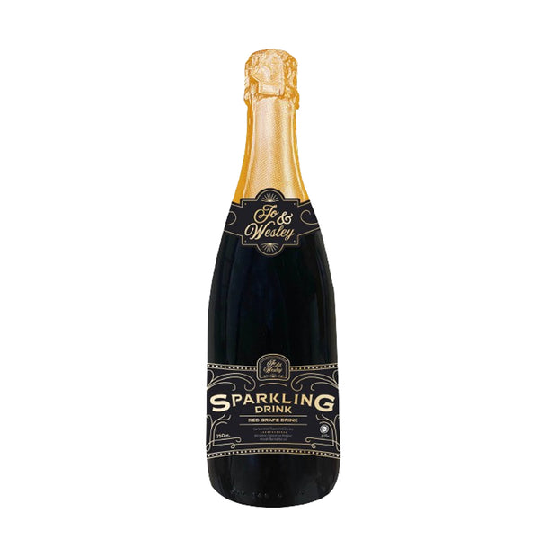 J&W Red Grape Sparkling Juice 750ml
