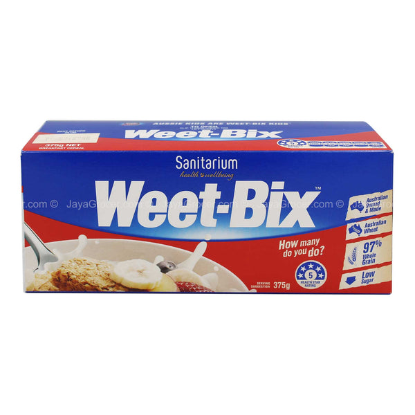 Sanitarium Weet-Bix Breakfast Cereal 375g (highest price)