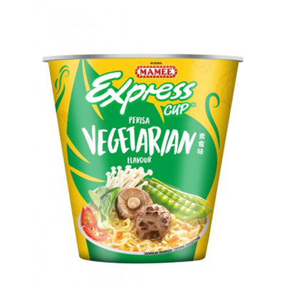 Mamee Express Vegetarian Flavour Instant Noodle Cup 64g