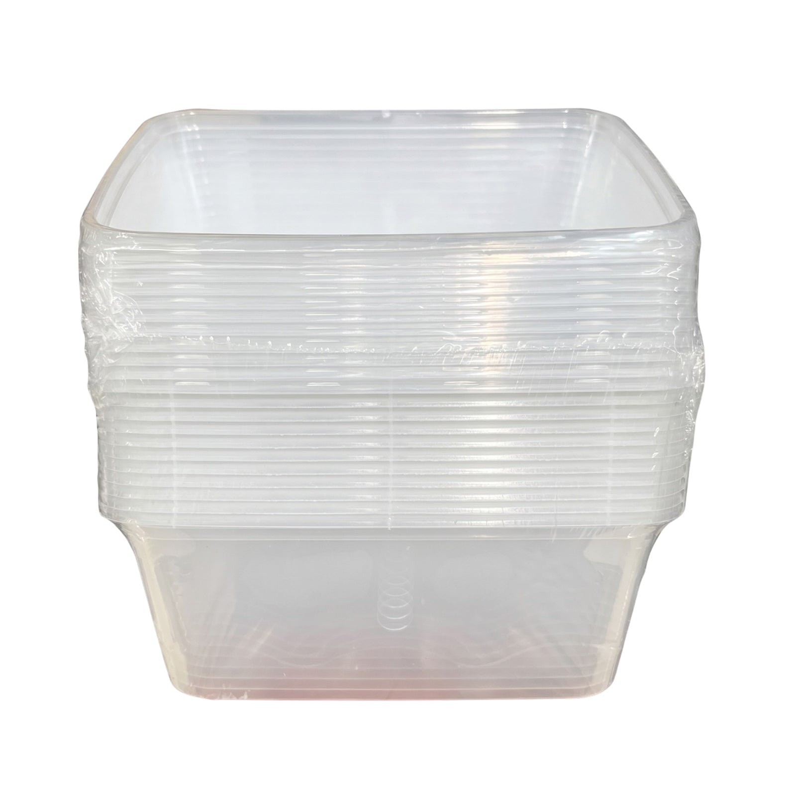 Rectangular Food Container with Lids 100ml x 12