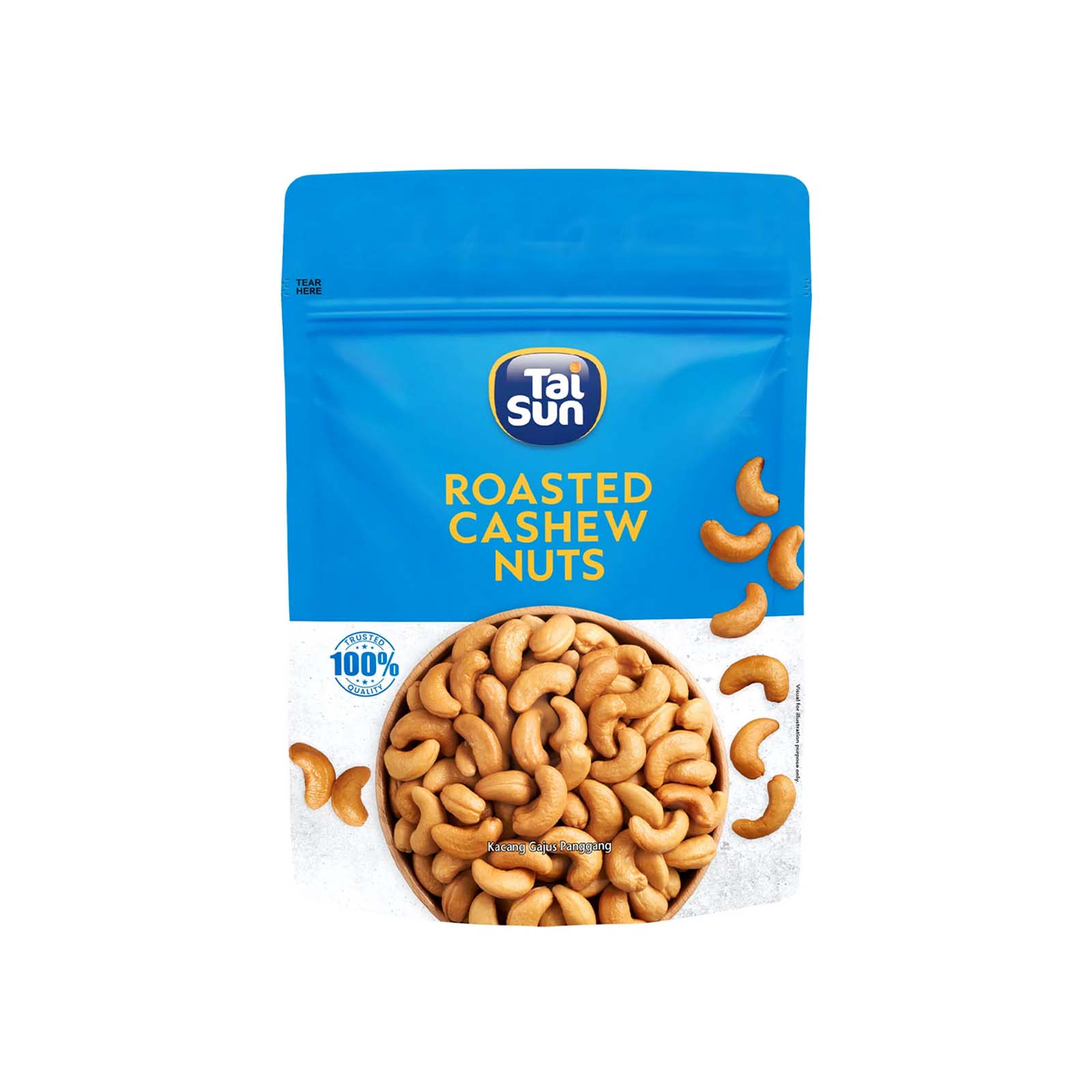 Tai Sun Roasted Cashew Nuts 130g