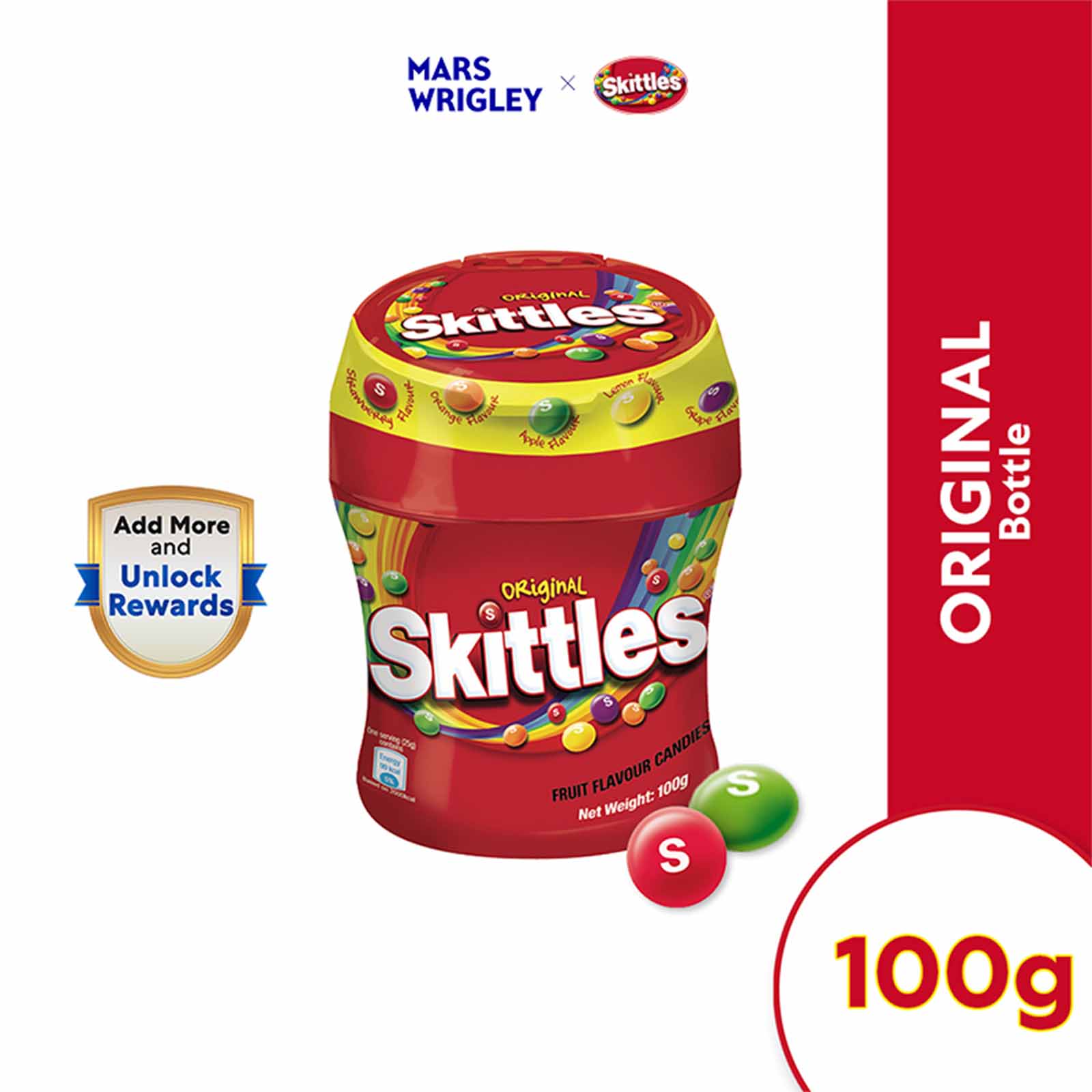 Skittles Original Fruit Flavour Candies 100g