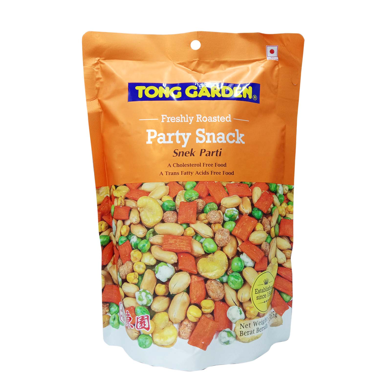 Tong Garden Party Snack 365g
