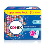 Kotex Soft & Smooth Maxi Non Wing Pad 20pcs x 3