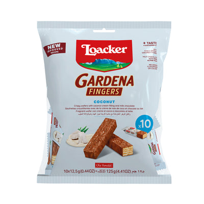 Loacker Gardena Fingers Coconut 125g