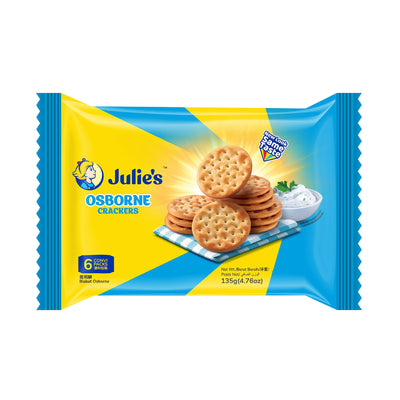 Julie's Osborne Crackers 135g