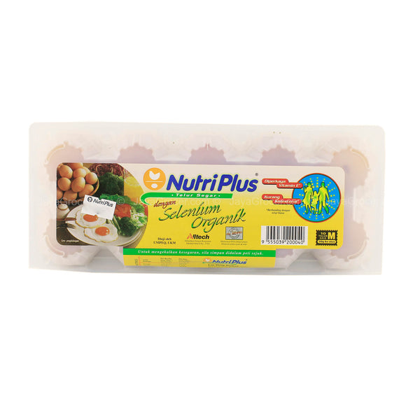 NutriPlus Fresh Eggs with Organic Selenium 10pcs/pack (highest price)