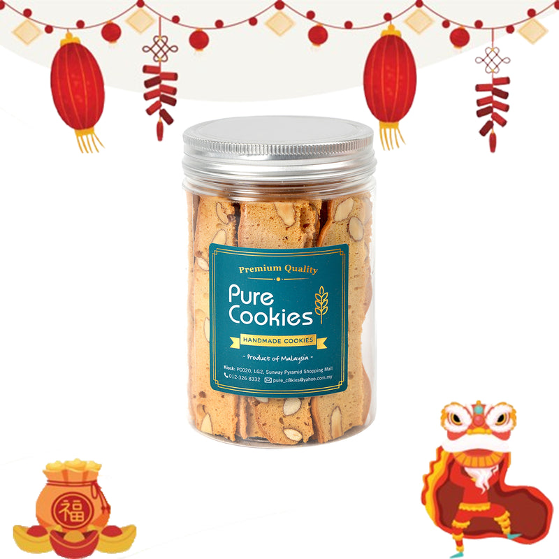 Pure Cookies Almond Biscotti 200g